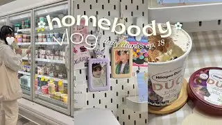 daily diaries ep.18 🏡 homebody vlog, what i eat, staying at home, new desk accessories ft.grovemade