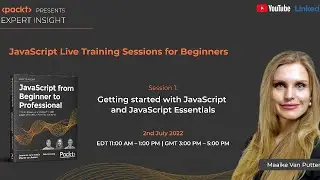 Recording of Live Session 1/3 - Getting started with JavaScript and JavaScript Essentials