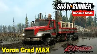 New Trucks Voron Grad MAX In SnowRunner Phase 5 Update