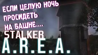 ЕСЛИ ЦЕЛУЮ НОЧЬ ПРОСИДЕТЬ НА БАШНЕ.....| STALKER A.R.E.A. #8