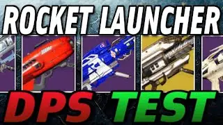 The BEST Rocket Launchers in Destiny 2 Right Now! (UPDATED Rocket Launcher DPS Test) | Destiny 2