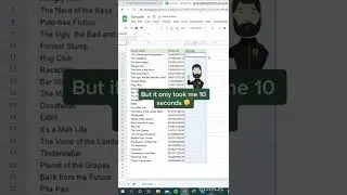 How to create  Barcodes in Google sheet || #shorts