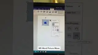 How to Move Picture in MS Word Document Wrap Text Formatting || Ahsan Tech Tips