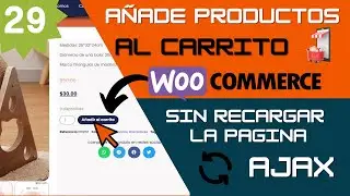 Ajax para Botón Añadir al 🛒 Carrito WooCommerce Elementor| Curso TIENDA VIRTUAL 2023 V.#29