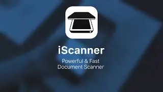 iScanner - Portable PDF Scanner App with OCR