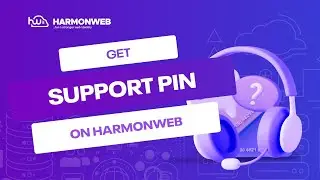 How To Get Support Pin at HarmonWeb