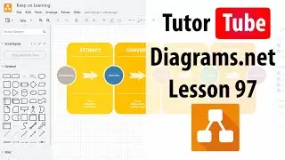 Diagrams.net Tutorial - Lesson 97 - Setting Background Color and Background Image