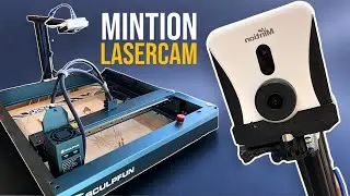 Full CONTROL over the engraver! New Mintion Lasercam Laser Engraver Camera | LightBurn Camera