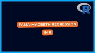 Fama Macbeth Regression in R