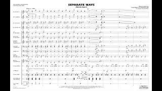 Separate Ways (Worlds Apart) arranged by Paul Murtha