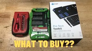 Electronics toolkit comparison! Best bang for the buck!