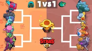 The Best Brawler? | CyberBrawl vs Godzilla | Brawl Stars Tournament