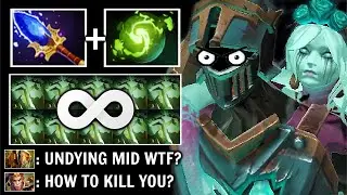 NEW CRAZY META Mid Undying Scepter + Refresher 2s Decay 2x Tombstone Most Imba Raid Boss WTF Dota 2