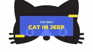 Cat in Jeep | Romar Video