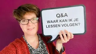 Q&A Waar kan ik je Online Tekenlessen volgen