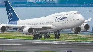 20 MINUTES of CLOSE UP TAKEOFFS and LANDINGS | Tokyo HANEDA Airport Plane Spotting [HND/RJTT]