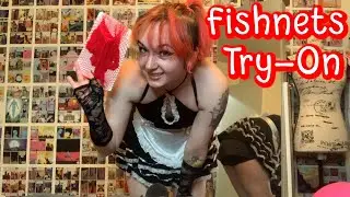 ASMR Trying on Fishnets!