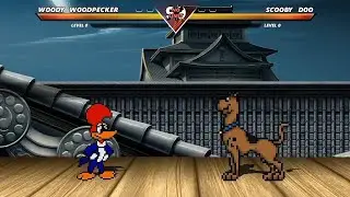 WOODY WOODPECKER vs SCOOBY DOO - High Level Awesome Fight!