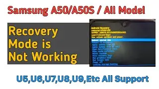 samsung a50/a50s recovery mode not working