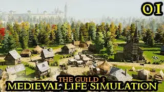 The Guild 3 - PERFECT Beginning || HARDMODE Medieval Economy & Life Simulation Part 01