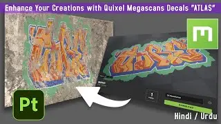 Mastering Megascans Graffiti Decals 