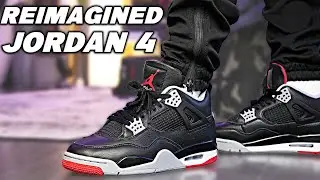 Air Jordan 4 Bred Reimagined 2024 Review and On Foot !