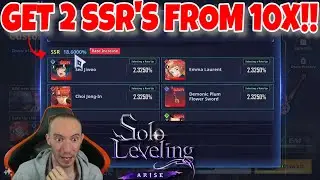 How To Get 2 SSR's From A 10X Summon Solo Leveling Arise