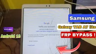 Samsung A12  & Tab A7 Lite (SM-T220) || Reset FRP Lock Done |  Odin mode - Android 13 Working