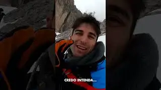 SCALO una montagna innevata di 3200 METRI! 