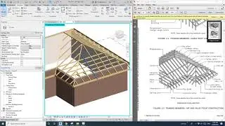 Revit Exercise (Day 175) - Roof Truss Structure Exercise