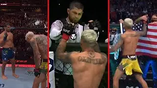 Charles Oliveira showing respect to his opponents 🇧🇷