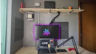 MEU SETUP DE LIVE MINIMALISTA