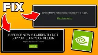 *NEW* How to FIX GeForce NOW is Not Currently Available In Your Region (2023)