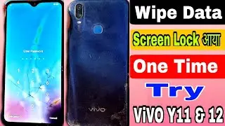 Vivo Y11 Hard Reset Password || No PC & No Tool 2024 || Vivo Y12, Y11 All Type Pattern Lock Remove |