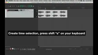 1: Basic Audio Editing - Two-Minute (or so) Tutorials for Reaper DAW