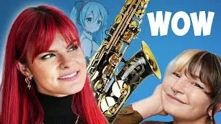 Making saxophone DOOM with Gabi from Bilmuri