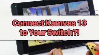 WHAT? CONNECT WITH YOUR SWITCH WITH KAMVAS 13??!