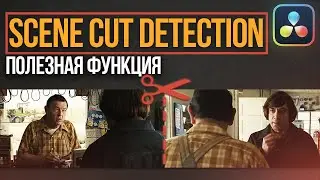 Scene Cut Detection в DaVinci Resolve 18