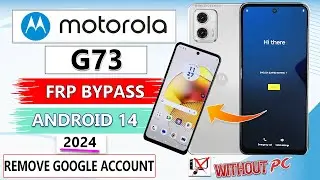 Motorola G73 5G Frp Bypass/Reset Google Account Android 14✅ Moto G73 Unlock Google Account Frp Lock✅