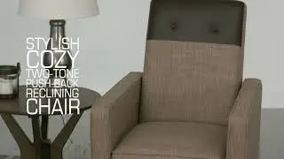 Push-Back Recliner, by iNSPIRE Q