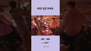 밴드 시점으로 보는 덕질 17년차 태연 소녀시대 팬덤 콘서트 떼창 클라스 #shorts