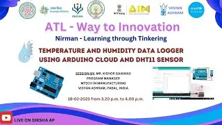 Temperature and Humidity Data Logger using Arduino cloud and DHT11 sensor