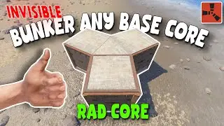 RUST - How to Bunker ANY Base (RAD CORE) - 2024 New Rust Base Design