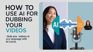 How to Use AI for Voice Dubbing in Your Videos | Dub Your Videos in Any Language Using AI Voices.