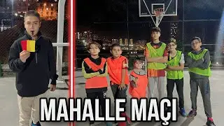 ARKADAŞLARIMLA MAHALLE MAÇI YAPTIK CHALLENGE !! KUPASINA