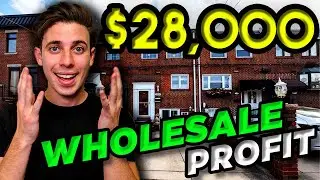 My $28,000 Virtual Wholesale Deal In Real Estate! (Start To Finish 2023)