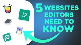 5 Free Websites Every Editor NEEDS To Know!