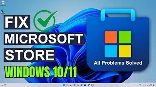 How To Fix Microsoft Store Error Encountered  | Fix Microsoft Store Not Working on Windows 11/10