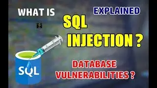 What Is SQL Injection? | Structure Of a Database? |Database Vulnerabilities Explained