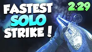 Fastest SOLO Destiny Strike! (2:29 Lake of Shadows)